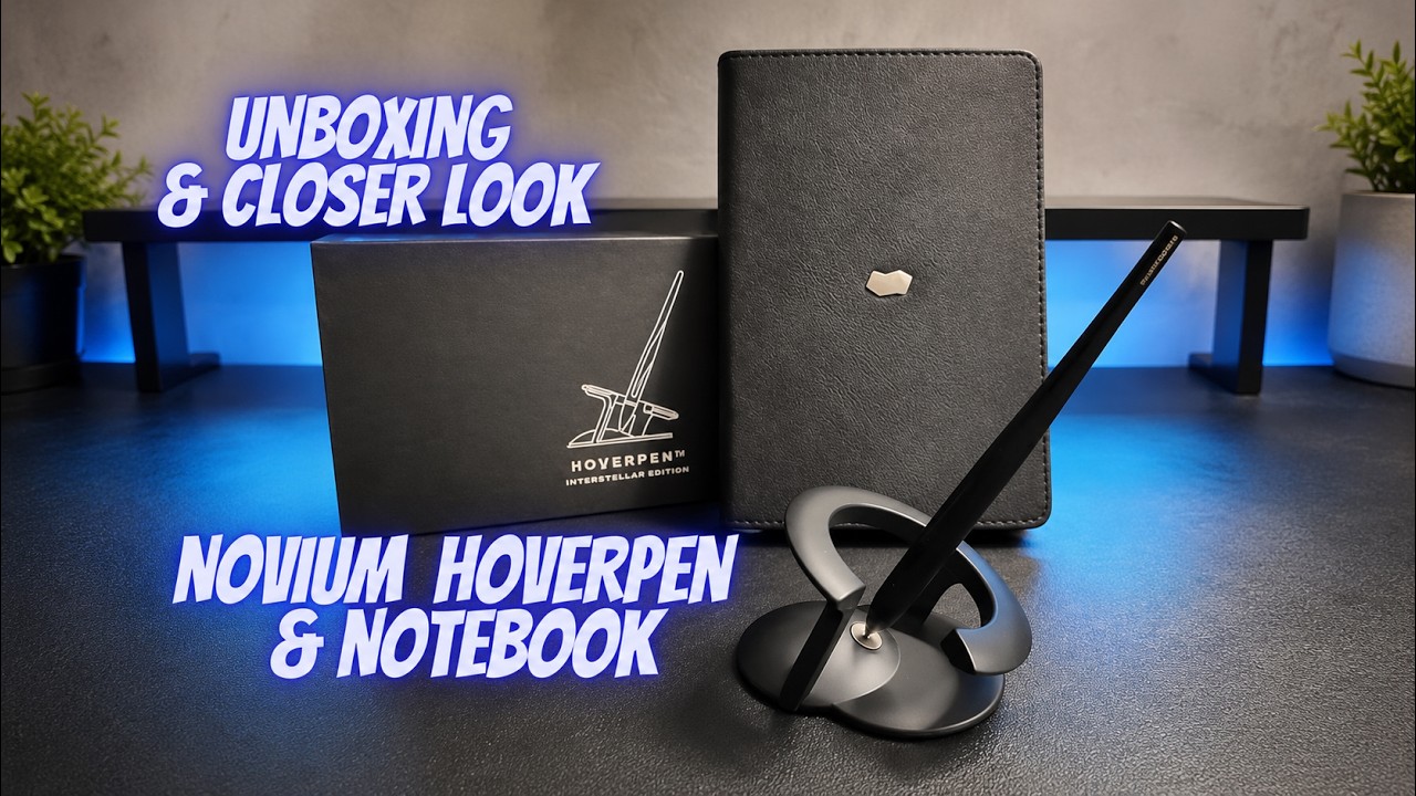 Novium Hoverpen Interstellar Review | The Futuristic Floating Pen