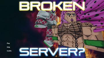[YBA] 1v1s but if I get into a broken server the video ends