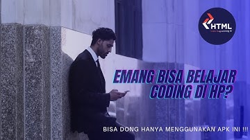 EMANG BISA BELAJAR CODING DI HP??? Cara belajar coding di hp