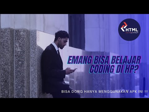 EMANG BISA BELAJAR CODING DI HP??? Cara belajar coding di hp