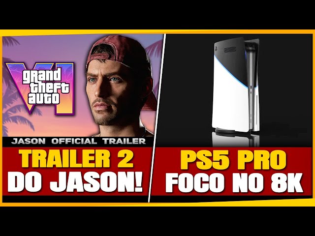 GTA 6 será lançado com suporte a 8K no PS5 Pro