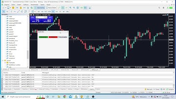 Aula 4 Painéis - Metatrader 5 - Mudando as cores dos botões e usando "locking"