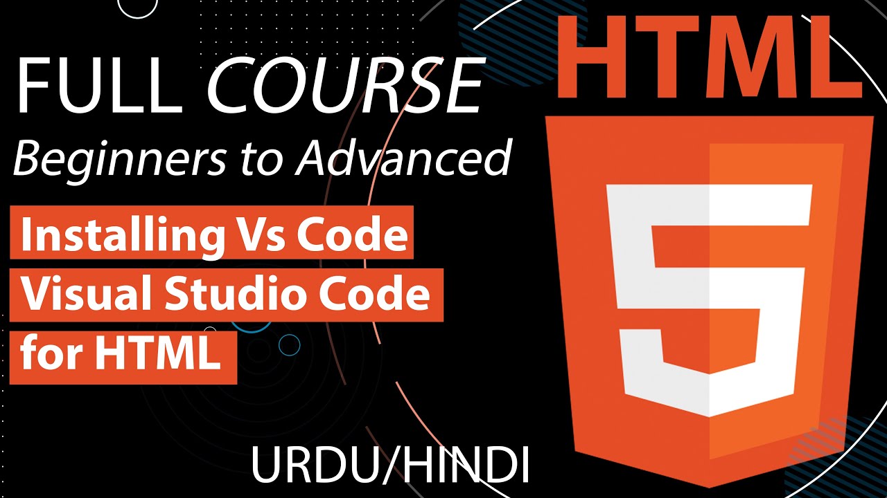 Installing Visual Studio code for HTML | How to use Microsoft Visual ...