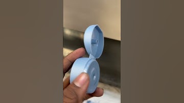 How make Flip_top 50dia for bottle cap mould #mould #molds #moulding