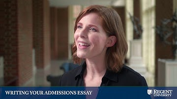 How to Write a Standout Admissions Essay | Regent University