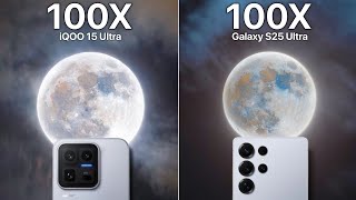 iQOO 15 Ultra VS Samsung Galaxy S25 Ultra Live Zoom Test Comparison 