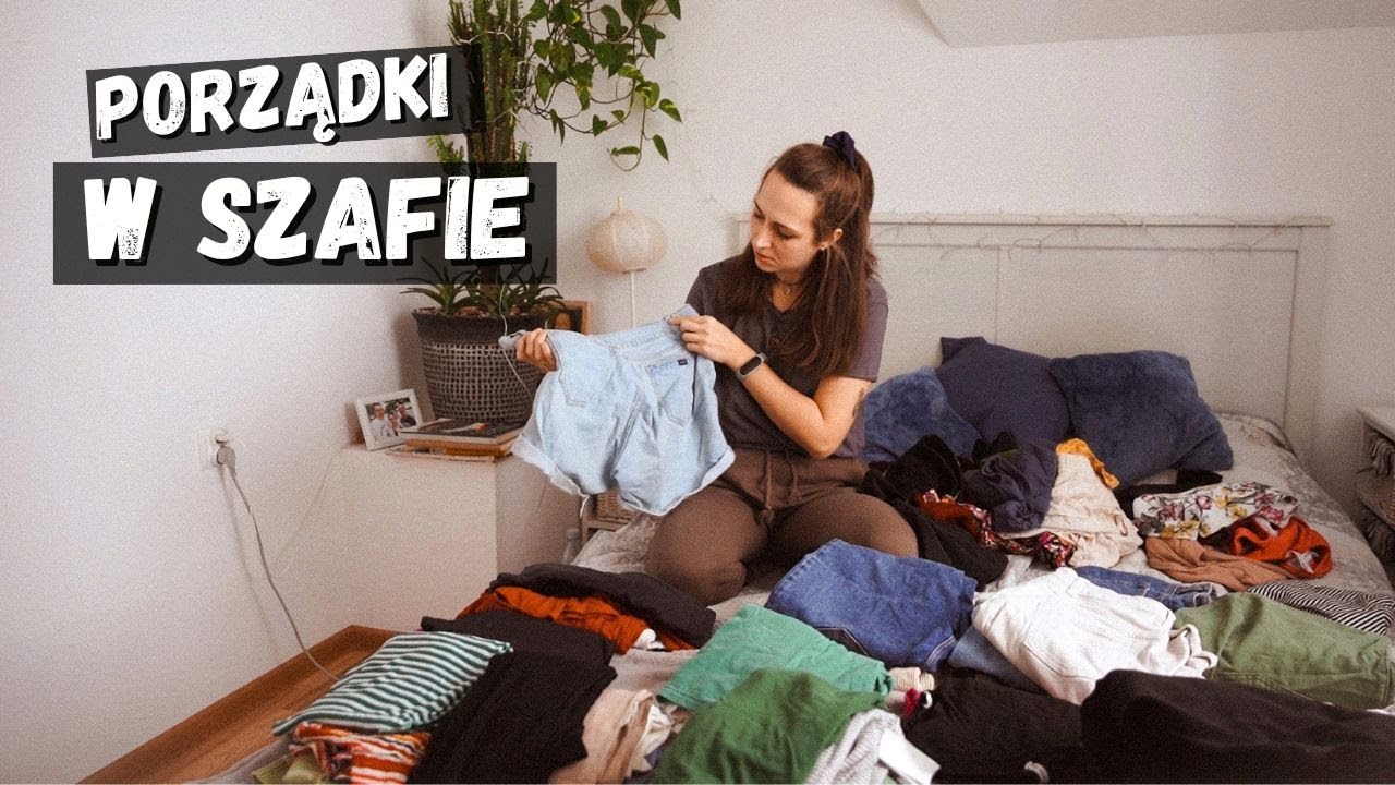 Porządki w szafie✅SEZON JESIEŃ/ZIMA | Motywacja do sprzątania!