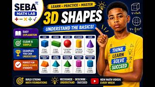 3D Shapes Explained | SEBA Math Lab