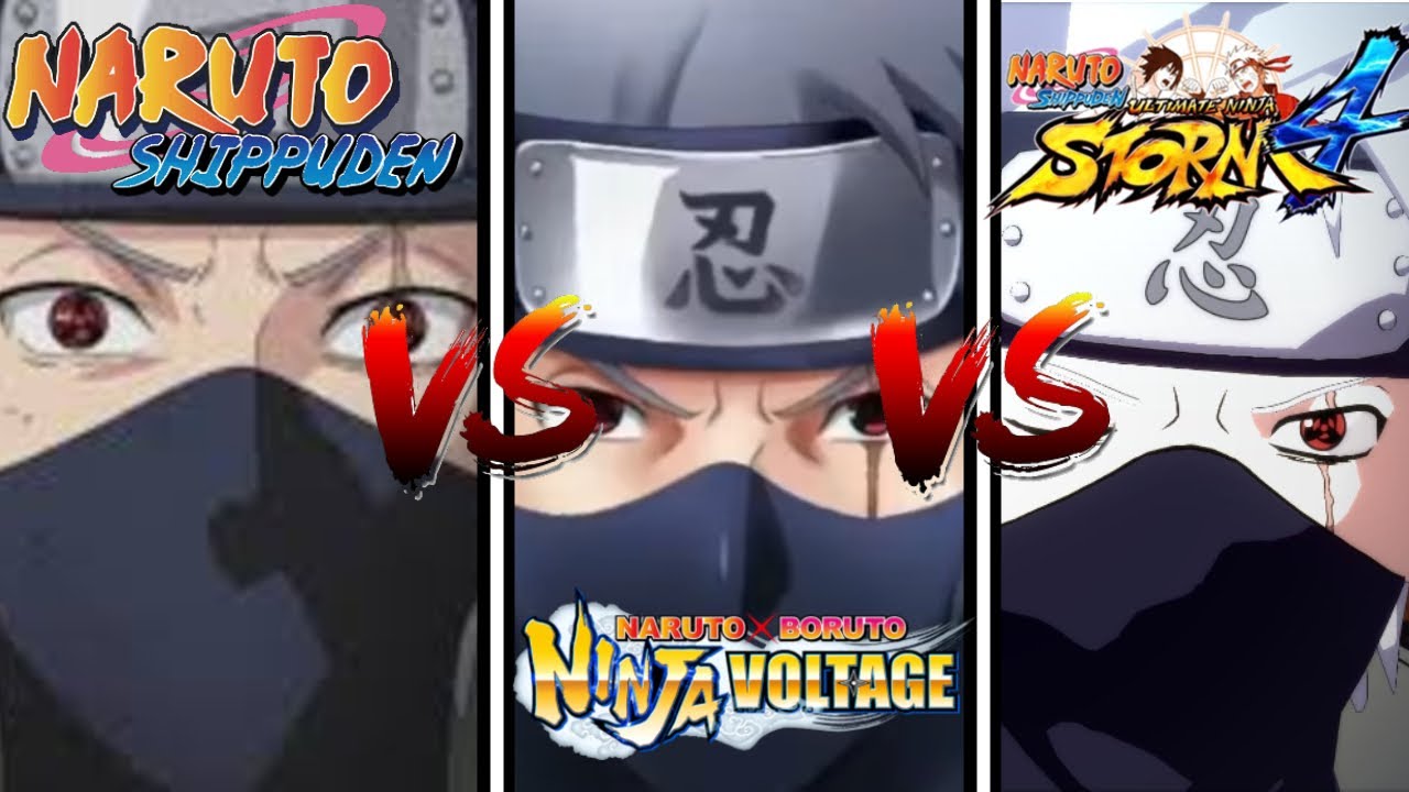 NxB Ninja Voltage Vs Naruto: Ninja Storm 4 Vs Naruto: Shippuden // Ultimate Jutsu Comparison #7