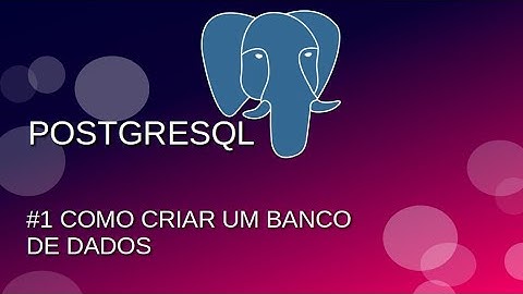 02 # PostgreSQL + Linux: Criação de banco de dados completo (Banco de dados, tablespace, usuario)