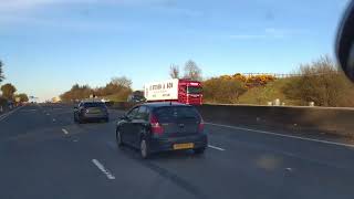 Nasty Camera M80 Motorway Northbound Junction 7 