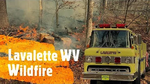 Lavalette WV Wild Fire