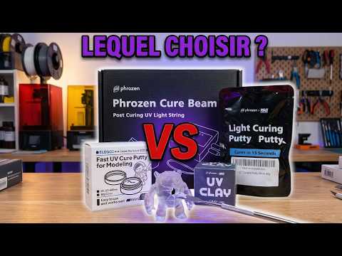 Quelle pâte de rebouchage choisir pour ses impressions 3D en résine ?
