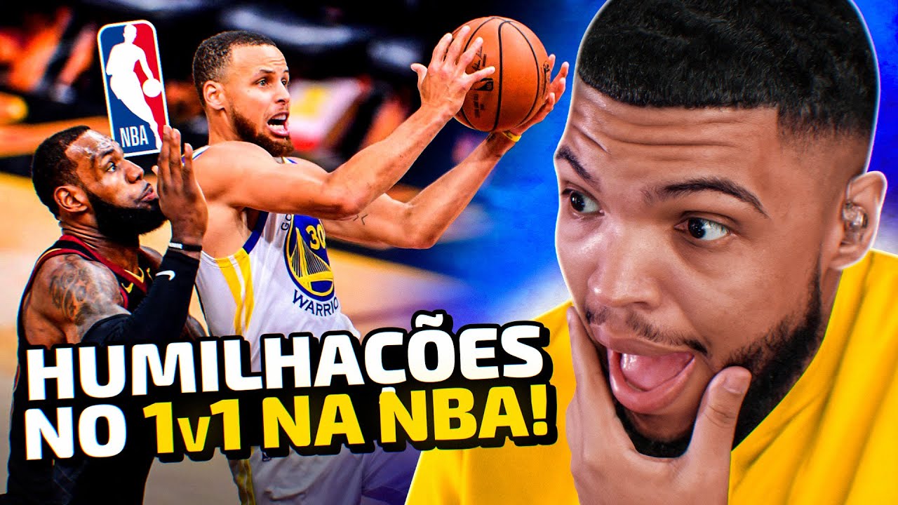 OS MOMENTOS DE 1V1 MAIS HUMILHANTES DA HITÓRIA DA NBA! | REACT DO JOTA