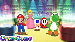 Mario Party 9 Free Play - Mario vs. Peach vs. Yoshi vs. Shy Guy