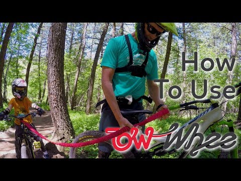 TowWhee - The Original Bike Bungee Tow Rope for Kids