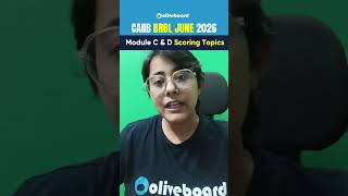 CAIIB BRBL Scoring Topics Module C &amp; D #brbl #caiibjune2026 #shorts