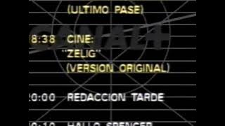 Avance Canal  Programación (7-9-1991)