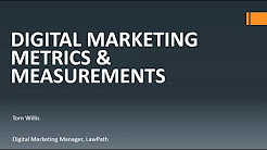 Digital Marketing Metrics and Measurement