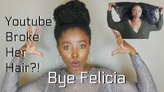 Youtube Broke My Hair   Response | Craving Curly Kinks  | Natural Hair