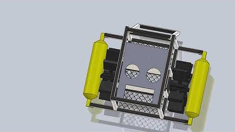 SOLIDWORK ANIMATION : ฺBoat garbage collection