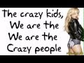 Ke$ha - Crazy Kids AUDIO LYRICS New Song