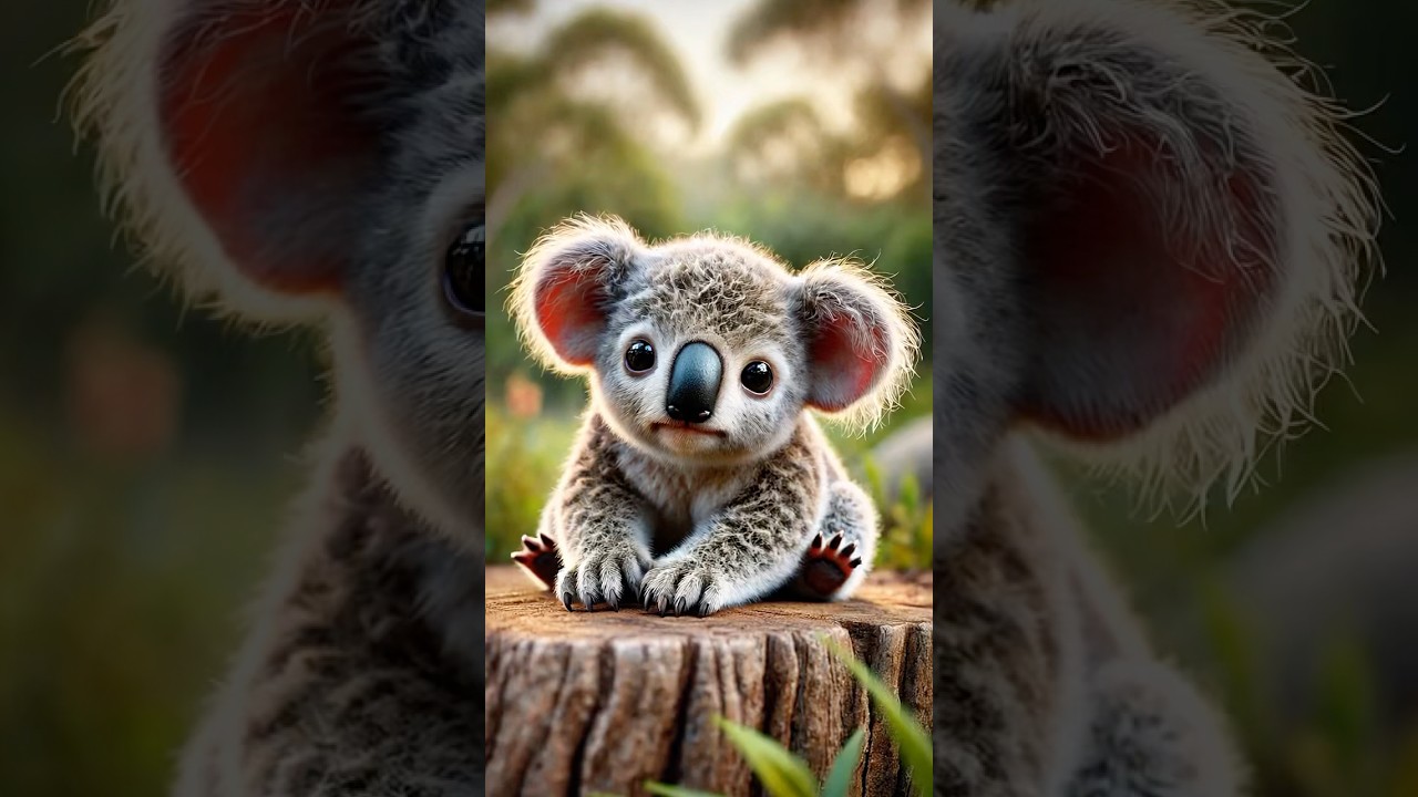 【AI動物】 Baby koala. 