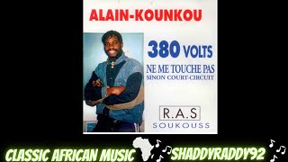 ALAIN KOUNKOU - 380 Volts! Full Album | (90s, 1995, Congo) | (Soukous, Afrobeats)