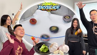 TAG TEAM PUNISHMENT BATTLE! | 2v2 Tag Team Beyblade Battle With Blader Sandy and Blader Meagan