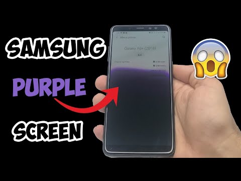 Samsung Purple Screen Problem , Fixed