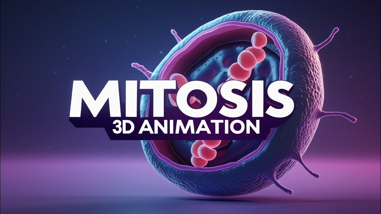 Amazing 3D Animation of Mitosis Process - YouTube