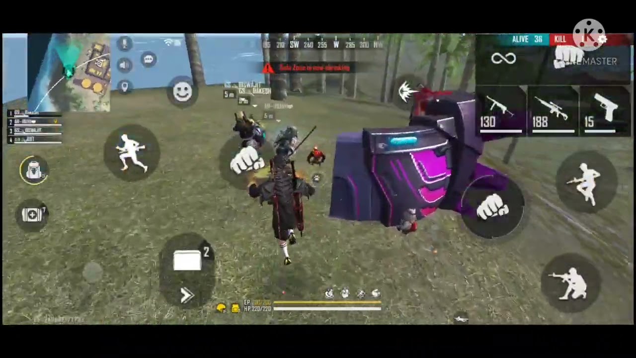 free fire action game play  ।। gs  jeet gaming