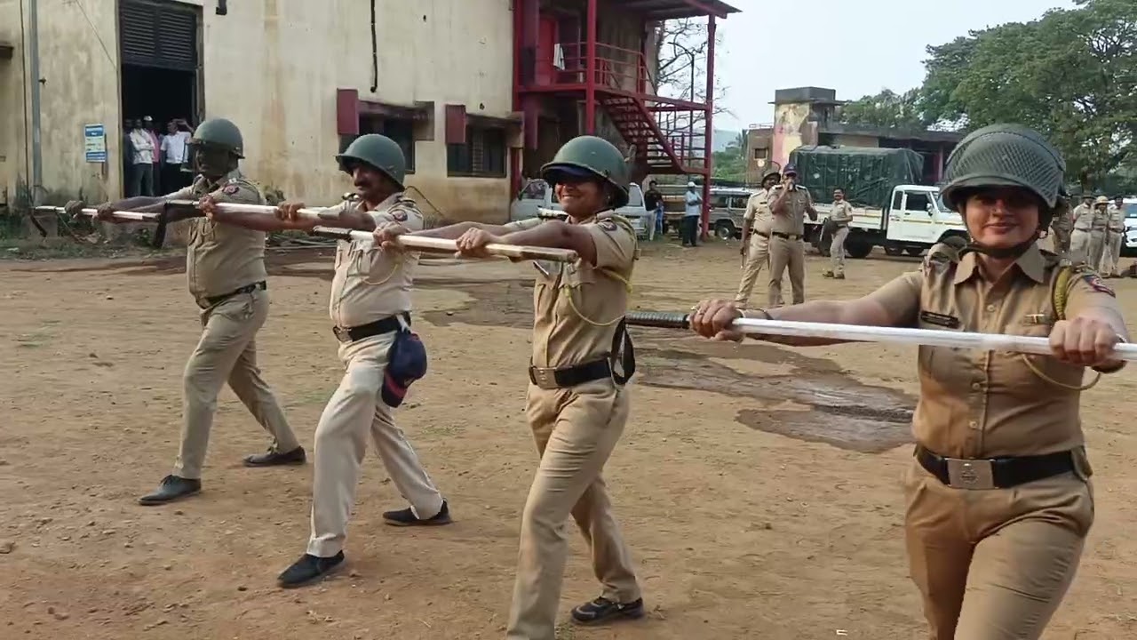 Chiplun Police Mock Drill