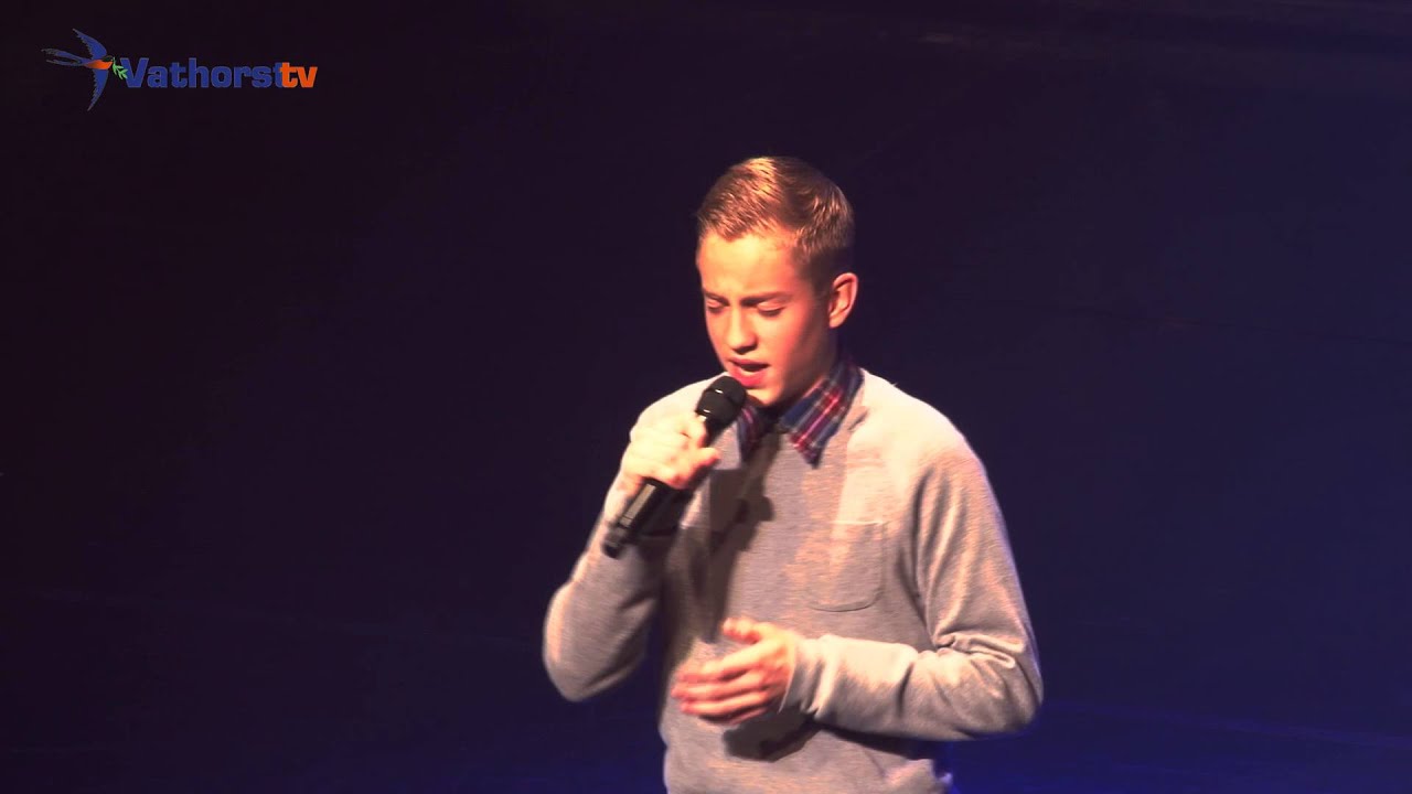 Voice Kid Mats Klinken bij de Growing Voices 2015 YouTube