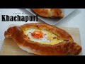 How To Make Khachapuri (Georgian Cheese Bread)