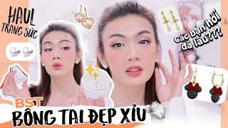 SĂN BÔNG TAI ĐẸP XỈU | Accessories HAUL | Kinh nghiệm mua phụ kiện trang sức của Đào Bá Lộc