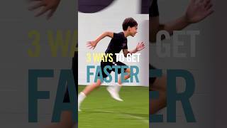 3 Ways to Get Faster!! 💨 Feat. Speed Coach #shorts