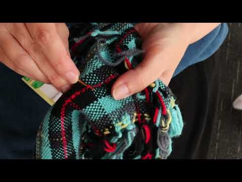 How to fix a snag in your weaving