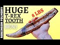 Making a SOLID BRONZE T-Rex Tooth │ Metal Casting