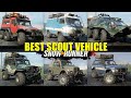 Scouts Battle (RUSSIA SIDE) - SnowRunner scout vs scout | BabooWik