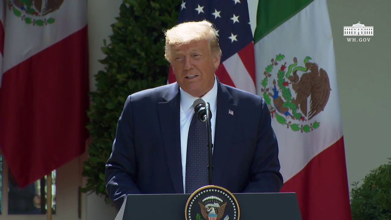 President Trump Signs a Joint Declaration with the President of the United Mexican States (EN)