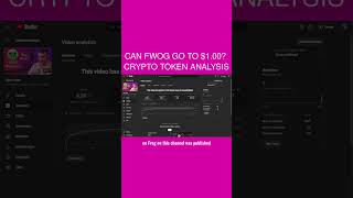 Can FWOG Go To $1.00? 🤔 Crypto Token Analysis