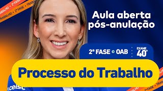 Aula aberta de DIREITO DO TRABALHO para passar na OAB | 2ª Fase