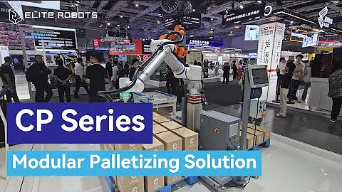 Elite Robots CP Series Palletizing Solution at CIIF 2024 - Robotics Show