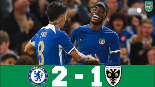 Chelsea vs AFC Wimbledon 2-1 ملخص مباراة تشيلسي و ويمبلدون