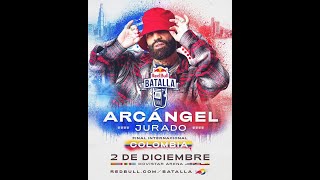 ARCANGEL jurado en la final de REDBULL colombia 2023 