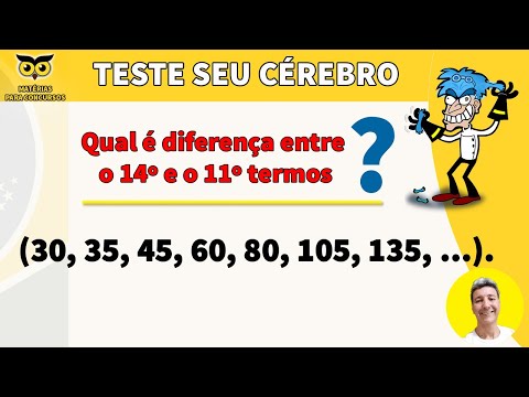 Questão 40 (30, 35, 45, 60, 80, 105, 135, …).