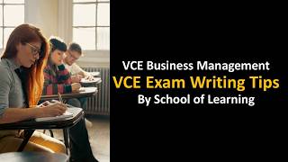 VCE BusMan Writing Tips (Exam Structure Guide)