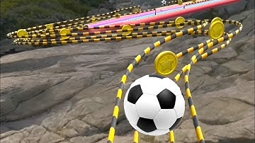 Rolling Balls Sky Race Gameplay SpeedRun Level 71 - 80