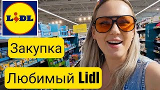 Набрали МНОГО/Что с ценами в США га продукты/Недельная закупка/Немецкий магазин Lidl/Жизнь в Америке